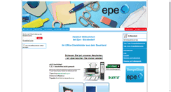 Desktop Screenshot of epe-olpe.de