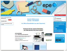 Tablet Screenshot of epe-olpe.de